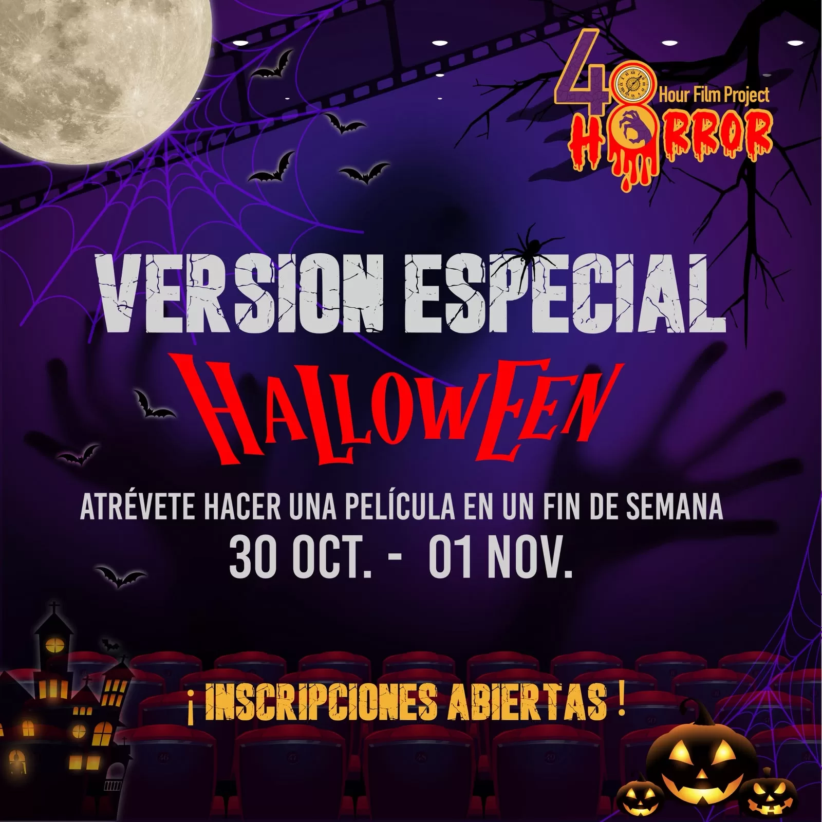 48 hour film project halloween Post-inscripciones