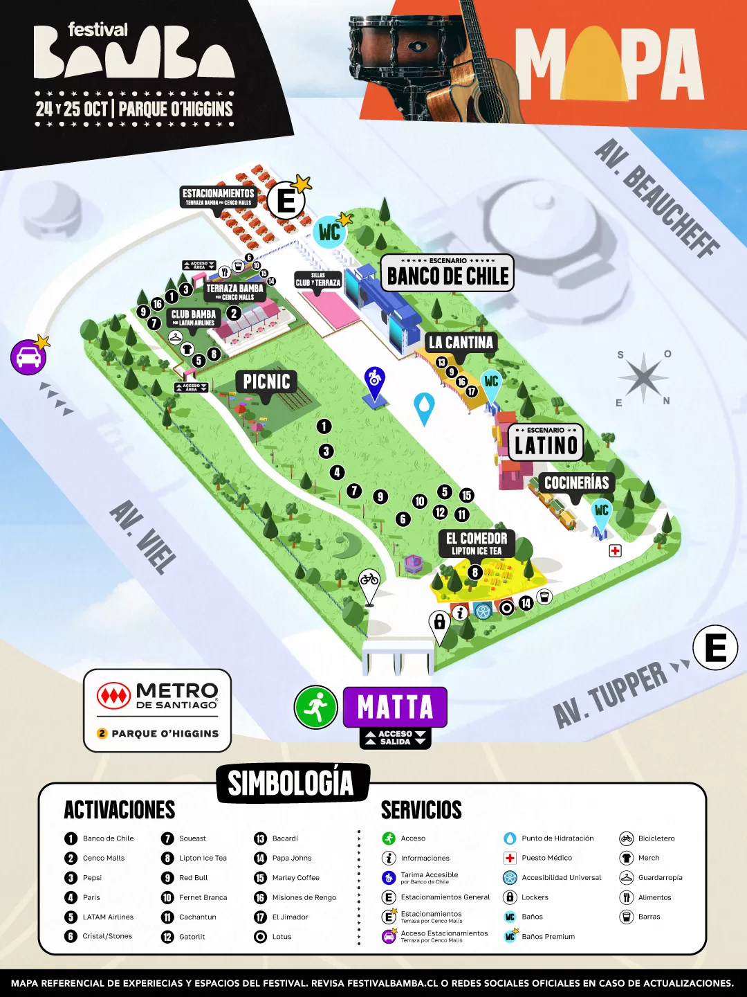 Festival Bamba Mapa
