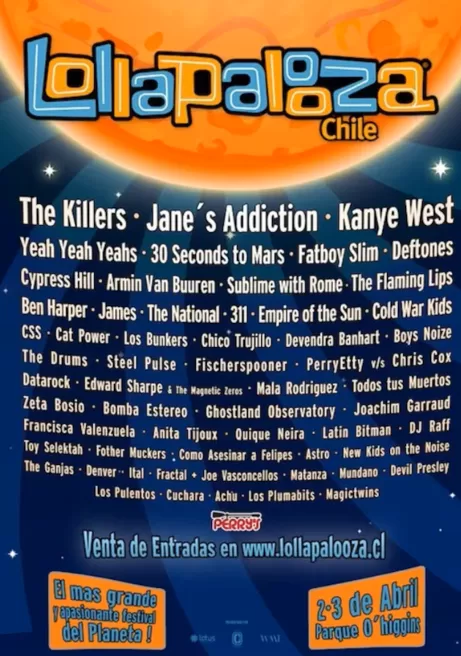 Lollapalooza Chile 2011