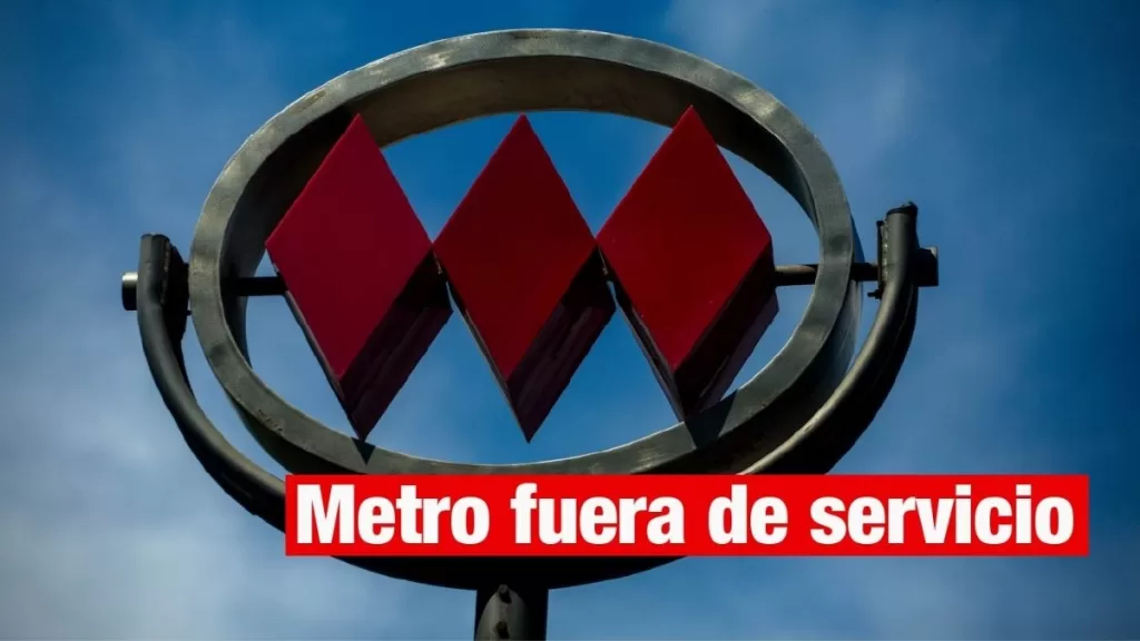 Metro de Santiago fuera de servicio A_UNO_1712024 web