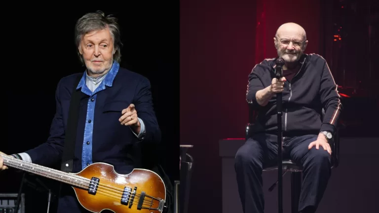 Paul McCartney y Phil Collins